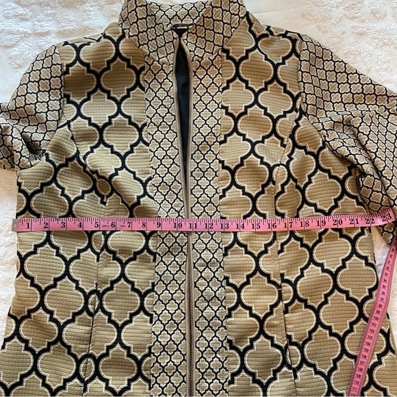 SPANNER Womens Coatigan 3/4 L Sz XL Tan Officewear Business Casual Sophisticated - Picture 12 of 12